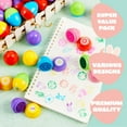 thumbnail image 2 of Joyfy 24 Pcs Assorted Easter Themed Stamper Toy Set for Kids Toddlers Boys Girls, Self-Ink Stampers with 24 Designs for Basket Stuffers, Party Favor, Easter Eggs Hunt Game, Classroom Prize Supplies（C, 2 of 11