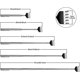 thumbnail image 2 of Back Scratchers 5-pack Handy Extendable Metal Hand Massage Tools, 2 of 4