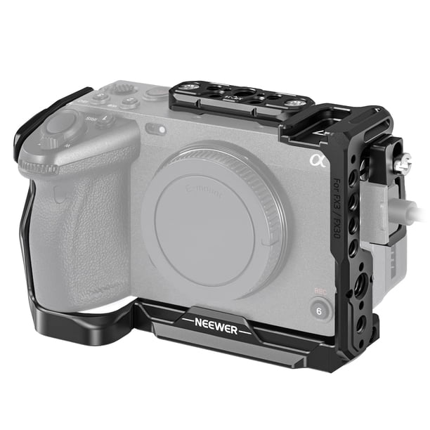 Funda de cámara Neewer FX3/FX30 con pinza HDMI para Sony DJI RS