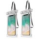 thumbnail image 1 of Funda impermeable para teléfono ProCase, paquete de 2 para iPhone y Galaxy, 1 of 7