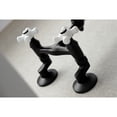 thumbnail image 3 of Grifo de Cocina Kingston Brass KS3220PX Negro Mate 15 cm, 3 of 8