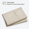 thumbnail image 2 of The Great American Store King Pillow Cases Solid Beige - 8 Pack - Envelope Closure - Soft Brushed Microfiber Fabric - Shrinkage and Fade Resistant Pillow Cases King Size 20 X 40 Inches, 2 of 4