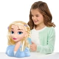 thumbnail image 3 of Disney Frozen 2 Elsa Styling Head, 17-Pieces Include Wear and Share Accessories, Blonde, Hair Styling for Kids, Kids Toys for Ages 3 up, 3 of 7