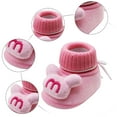 thumbnail image 5 of Dakaela Baby Booties Newborn First Walkers Shoes Infant Boys Girls Sock Boots Knit Cute Toddler Non Slip Winter House Shoes Pink, 5 of 6