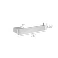 thumbnail image 2 of BOANN Sweden Series BNSWTPH-BN Solid T304 Stainless Steel Toilet Paper Holder in Brushed Nickel, 2 of 2