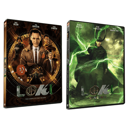 Loki Complete Series Seasons 1-2 (4K Ultra HD Blu-ray + DVD), Marvel Studios, Action & Adventure