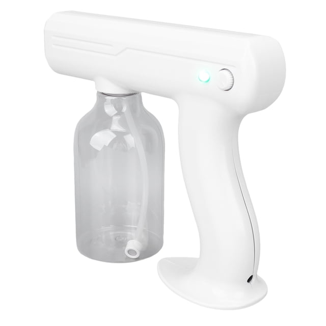 Pulverizador De Luz Azul De Nanómetro, Agarre Cómodo, Fácil De Ajustar, Velocidad De Nebulización Rápida, Pistola De Pulverización De Nanómetro Hidratante Para El Cuidado ANGGREK Blue Light Cleaning Sprayer