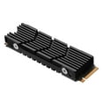 thumbnail image 4 of Cubierta premium para disipador de calor SSD, reemplaza el disipador de calor SSD duradero para consolas de juegos. Negro, 4 of 9