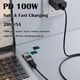 thumbnail image 3 of PD 100W Laptop Charging Adapter Type-C to for Lenovo Square Port Digital Display Fast Charging Conve, 3 of 5