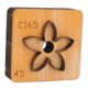 thumbnail image 2 of Die De Cuero De Flores, Base De Cuero De Acero De Madera De Madera De Marco De Acero De Carbono, Cortes De Corte Con Forma De Flores, Cortes Precisos Limpios Cada Vez Para, 2 of 7