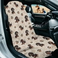 thumbnail image 2 of Garronmavis Dachshund Towel Car Seat Protector Stretchable Edge Pockets Secure Installation Quick Dry Lightweight Perfect for Beach Yoga Camping Trips, 2 of 7
