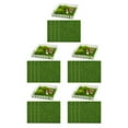 thumbnail image 1 of Redempat 4pieces Smooth Line And Tear-resistant Synthetic Artificial Grass For Beautiful 5Set, 1 of 5