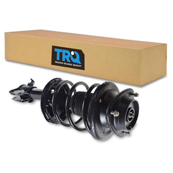 TRQ Front Right Complete Strut & Coil Spring Assembly Passenger Side Fits Select 2000-2004 Subaru Outback
