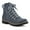 Navy Fabric, variant on Primed Women's Boots Color: Taupe Fabric Size: 8.5