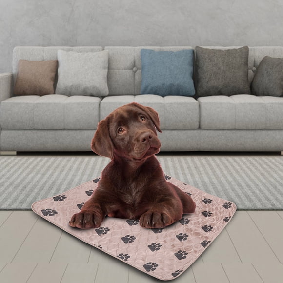Alfombrilla reutilizable impermeable para orina de perro, cama para orina, para perros y gatos M