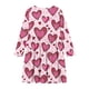 thumbnail image 5 of TaTaai Valentine Heart Print Long Sleeve A-Line Skater Dress, Valentine's Day Gift, Casual Party Twirly Dress Gift, 5 of 5