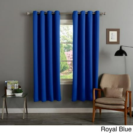Aurora Home Insulated 72 Inch Thermal Blackout Curtain Panel Pair