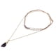 thumbnail image 5 of Collar de 3 capas para mujer, colgante de forma Irregular, joyería, collar, accesorio de ropa, 5 of 5