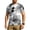 U8-Dark Gray, variant on Short Sleeve Camo Shirts for Men Camouflage Button Camo Shirts Casual Lightweight Crew Neck T-Shirt Top Pullover,Blue S