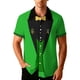 thumbnail image 2 of Ceisia St. Patrick's Day Men's Unisex Hawaiian Shirt | Summer Beach Casual Short Sleeve Button Down Gift Printed Top, 2 of 9