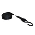 eRatchet 1" TieDown Cam Buckle Straps w/ Vinyl Coated SHooks & Wear