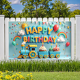 thumbnail image 1 of Colorful Design Balloon Decoration Children Celebration Banner for Birthday Party Kids Event Decoration, 1 of 2