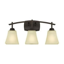 Westinghouse 63075 Indoor Wall Fixture, 60 W, 3-Lamp, Oil-Rubbed Bronze Fixture