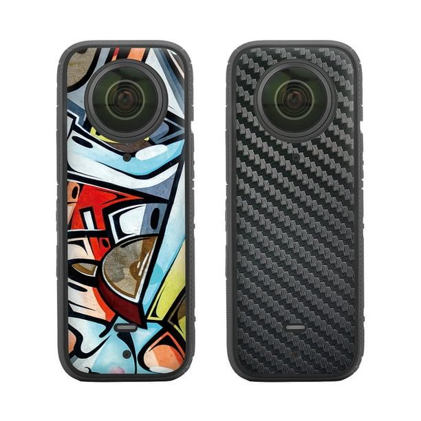 2 juegos de películas protectoras antiarañazos PVC Skin Warp DIY a prueba de polvo para Insta360 X3