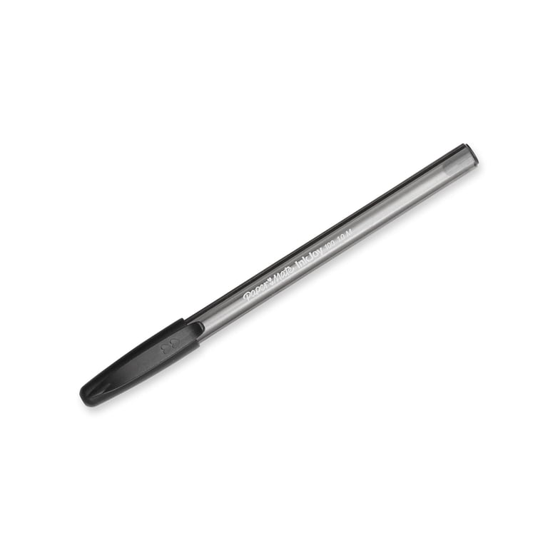 Smooth Ballpoint Pens, Medium Point, Black, 8 Pack photo 2