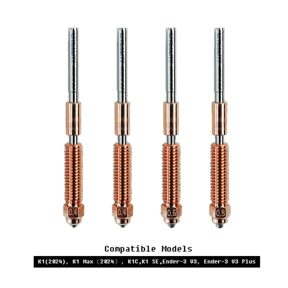 Creality Unicorn Quick-Swap Nozzle Kit Suit for K1C/Ender-3 V3/Ender-3 V3 Plus