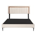 thumbnail image 3 of Recámara Queen Size Trinity Ventur Crema con Cabecera + Base Cama Slim, 3 of 8