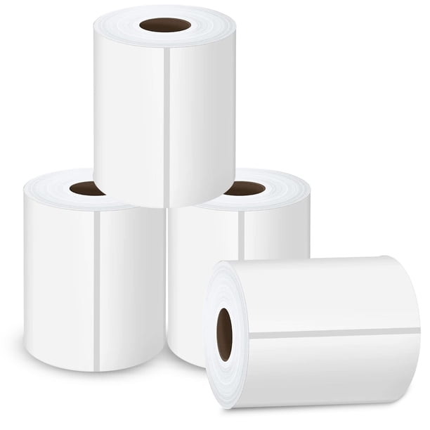 Etiquetas térmicas para envíos Razuvo 4x6 220 etiquetas/rollo (4 rollos)