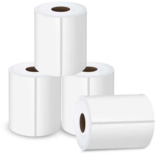 Etiquetas térmicas para envíos Razuvo 4x6 220 etiquetas/rollo (4 rollos)