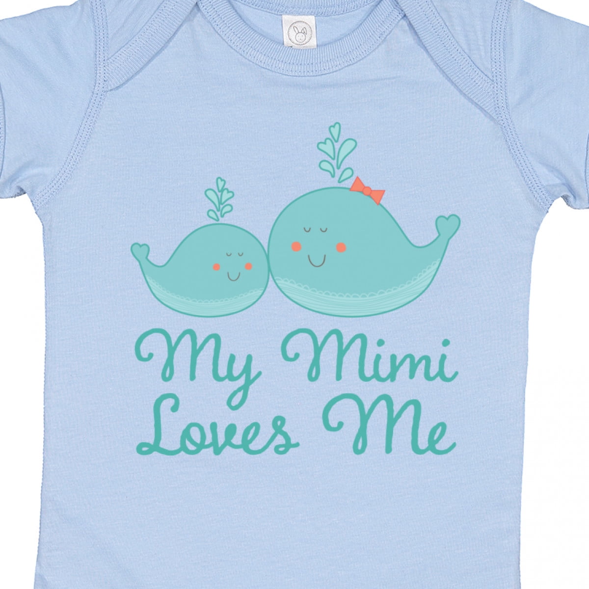 Inktastic My Mimi Loves Me Boys or Girls Baby Bodysuit