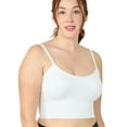 thumbnail image 3 of Coobie Women's Half Cami Low Back Bra 9151, Seamless Lightweight Bralette, 3 of 4