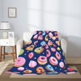 thumbnail image 4 of Flannel Blanket 50 X 40 Inches - Soft, Warm, And Durable For Beds, Sofas,, 4 of 9