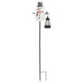 thumbnail image 2 of ToyKingdee Solar Christmas Lawn Light, Santa Claus Garden Stake with Metal Snowman Sign, Waterproof Outdoor Decor for Yard Pathway Patio, Festive Holiday Lighting, 2 of 9