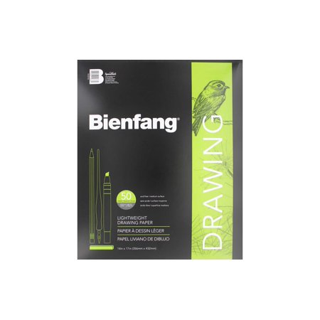 UPC: 0079946158762 | Speedball Bienfang Lightweight Drawing Paper Pad  14 x 17 Inches  50 Sheets