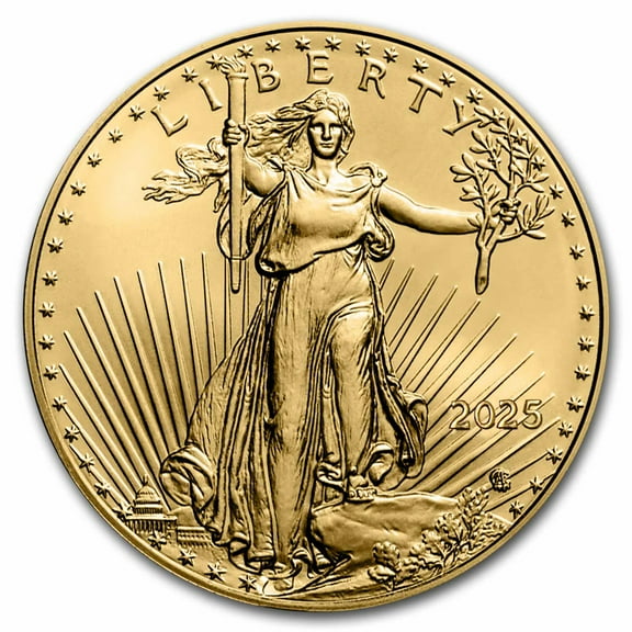 2025 1/2 oz American Gold Eagle Coin BU