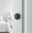 thumbnail image 3 of Baldwin Reserve SCTAD190 Single Cylinder Traditional Arch Deadbolt with 6AL Latch and Dual Strike Satin Black Finish, 3 of 4