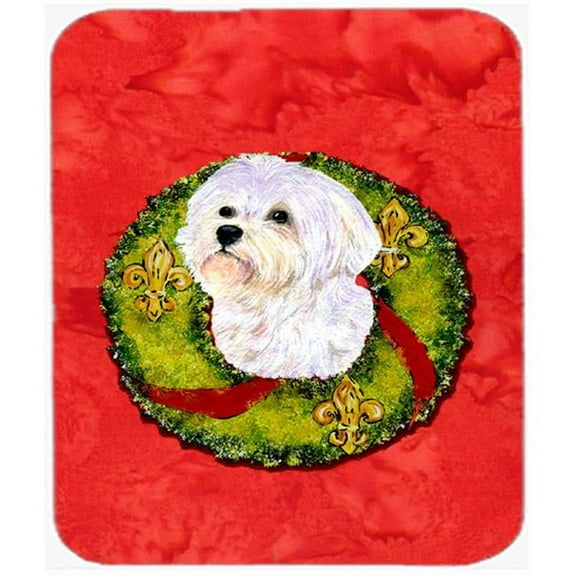 Maltese Mouse Pad, Hot Pad or Trivet