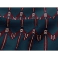 thumbnail image 4 of oneOone Viscose Jersey Fabric Chevron Ikat Printed Fabric 1 Yard 60 Inch Wide, 4 of 5