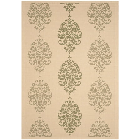 - Safavieh Courtyard Jenny Geometric Medallion Indoor/Outdoor Area Rug