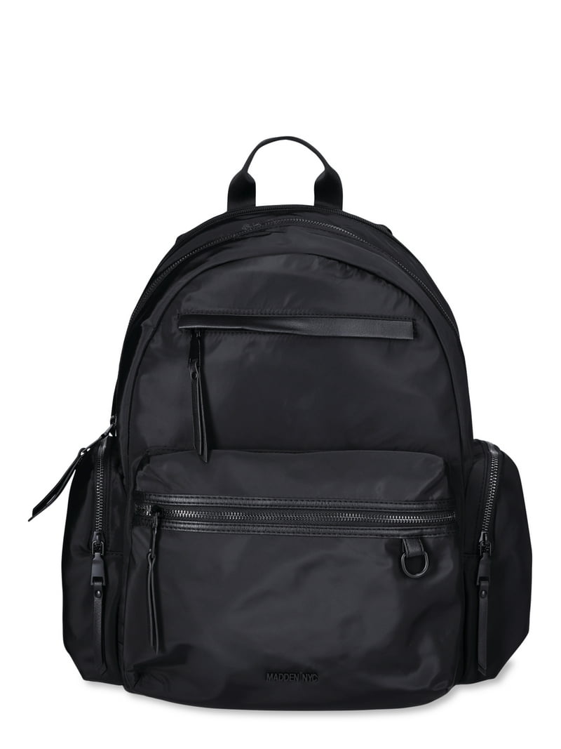 Madden NYC Girls Backpack with Pouch, Black Nylon - Walmart.com display picture 2