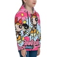 thumbnail image 3 of The Powerpuff Girls Youth Sweatshirt 3D Printed Hoodie Activewear Teenager Winter Full-Zip Drawstring Jacket Coats Active Pullover Hooded Blouse For Boys Girls X-Large, 3 of 8