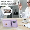 thumbnail image 3 of Phone Case for Samsung Galaxy S20 FE 5G 6.5 inch Wallet Cover with Card Holder Shoulder Crossbody Strap Long Lanyard Leather Cell S 20 EF UW S20FE5G S20FE 20S S2O Fan Edition 4G G5 Women Girls Purple, 3 of 13
