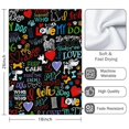 thumbnail image 3 of 2 Pcs Funny Kitchen Towels,I Love My Dogs Art Microfiber Dish Towels,Kitchen Tea Towels,Kitchen Towel Set (18" X 26"), 3 of 3
