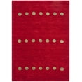 thumbnail image 2 of Safavieh Himalaya Derbhile Solid Wool Area Rug, Red, 4' x 6', 2 of 8