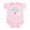 Petal Pink, variant on CafePress - *Child Via Surrogacy* Infant Creeper - Baby Light Bodysuit, Size Newborn - 24 Months