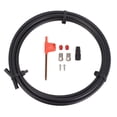 thumbnail image 2 of Cycle Cycle Brake Hose Kit Rubber Steel Explosion Proof High Pressure Hydraulic Brake Oil Tube for RED AXS FORCE AXS 2m Long, 2 of 7